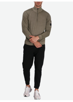 c.p.company knitwear manknitwear polo collar in fast dyed merinos - 19cmkn025a003247f 356