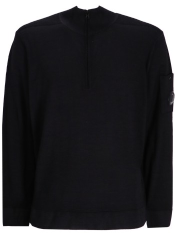 c.p.company knitwear manknitwear polo collar in fast dyed merinos - 19cmkn025a003247f 888