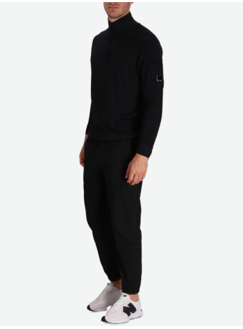 c.p.company knitwear manknitwear polo collar in fast dyed merinos - 19cmkn025a003247f 888 2