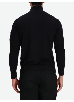 c.p.company knitwear manknitwear polo collar in fast dyed merinos - 19cmkn025a003247f 888