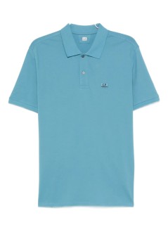 c.p.company polo hombre polo short sleeve in stretch piquet - 19cmpl721a005263w 815