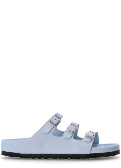 birkenstock sandal womanflorida d buckle exq lena hs - 1030950 baby blue