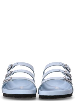 birkenstock sandal womanflorida d buckle exq lena hs - 1030950 baby blue