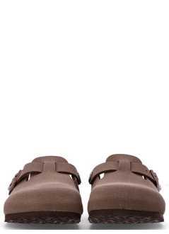 birkenstock zueco hombre boston kids bfbc - 1030809 mocca