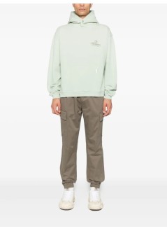 represent sweater mangran cru classe hoodie - mlm100278 washed sage