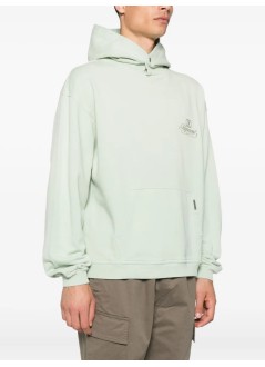 represent sweater mangran cru classe hoodie - mlm100278 washed sage