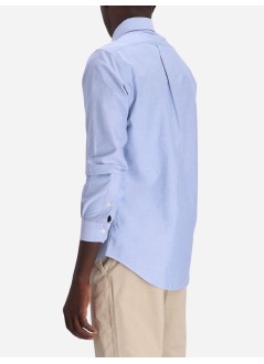 polo ralph lauren camiseria hombre cubdppcs-long sleeve-sport shirt - 710792041002 blue