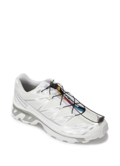 salomon sneaker manxt-6 gore-tex - l47581100 white white ftw silver