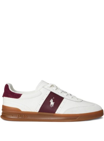 polo ralph lauren sneaker manhrt aera pp-sneakers-low top lace - 809973706003 off white wine