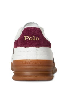 polo ralph lauren sneaker hombre hrt aera pp-sneakers-low top lace - 809973706003 off white wine