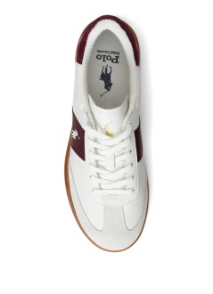 polo ralph lauren sneaker hombre hrt aera pp-sneakers-low top lace - 809973706003 off white wine