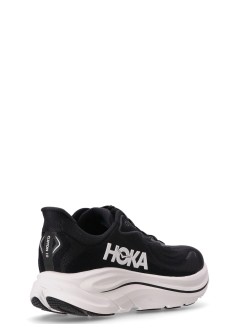 hoka one one sneaker manclifton 10 wide - 1162032 black white