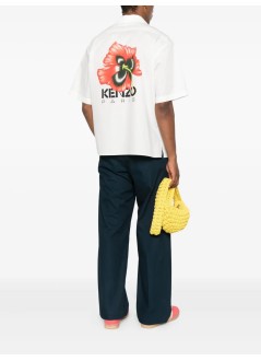 kenzo camiseria hombre kenzo archive bouquet hawaiian short sleeve shirt - ff65ch1329p5 01