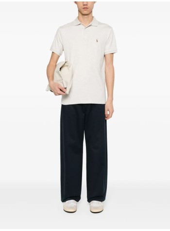 polo ralph lauren polo mansskccmsl-short sleeve-knit - 710713130002 state heather 2