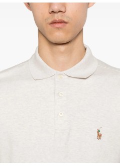 polo ralph lauren polo mansskccmsl-short sleeve-knit - 710713130002 state heather