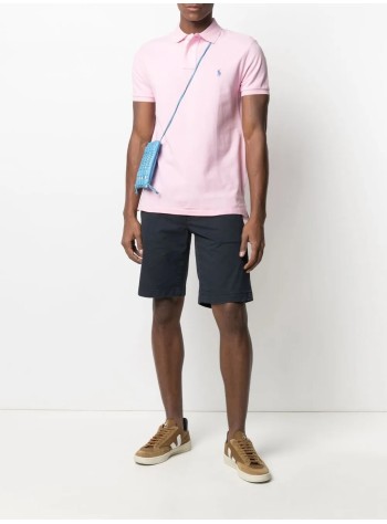 polo ralph lauren polo mansskccmslm1-short sleeve-knit - 710782592033 carmel pink c7349 2