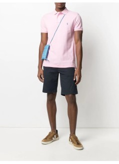 polo ralph lauren polo hombre sskccmslm1-short sleeve-knit - 710782592033 carmel pink c7349