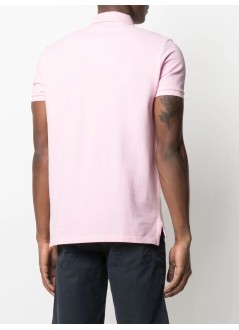 polo ralph lauren polo hombre sskccmslm1-short sleeve-knit - 710782592033 carmel pink c7349
