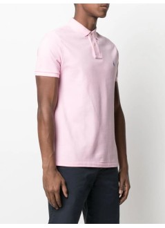 polo ralph lauren polo hombre sskccmslm1-short sleeve-knit - 710782592033 carmel pink c7349