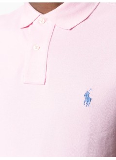 polo ralph lauren polo hombre sskccmslm1-short sleeve-knit - 710782592033 carmel pink c7349
