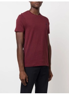 polo ralph lauren t-shirt mansscncmslm2-short sleeve-t-shirt - 710671438283 spring wine heather c7996