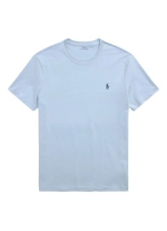 polo ralph lauren t-shirt mansscncmslm2-short sleeve-t-shirt - 710671438444 southport blue c7532