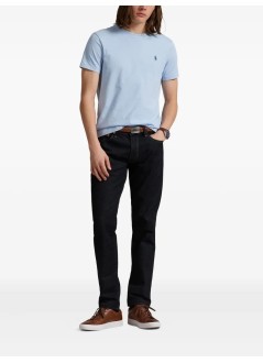 polo ralph lauren t-shirt mansscncmslm2-short sleeve-t-shirt - 710671438444 southport blue c7532