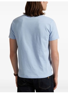 polo ralph lauren t-shirt mansscncmslm2-short sleeve-t-shirt - 710671438444 southport blue c7532