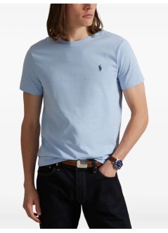 polo ralph lauren t-shirt mansscncmslm2-short sleeve-t-shirt - 710671438444 southport blue c7532