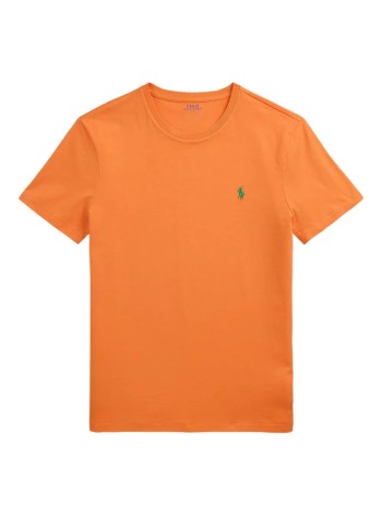 polo ralph lauren t-shirt mansscncmslm2-short sleeve-t-shirt - 710671438440 bedford orange c5190