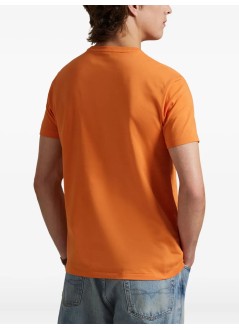 polo ralph lauren t-shirt mansscncmslm2-short sleeve-t-shirt - 710671438440 bedford orange c5190