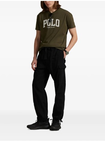 polo ralph lauren t-shirt mansscncmslm1-short sleeve-t-shirt - 710p00086003 canopy olive 2