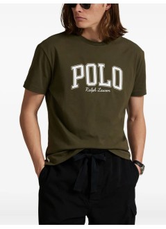 polo ralph lauren camiseta hombre sscncmslm1-short sleeve-t-shirt - 710p00086003 canopy olive