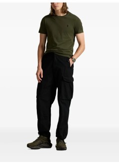 polo ralph lauren camiseta hombre sscncmslm2-short sleeve-t-shirt - 710671438180 company olive c9760
