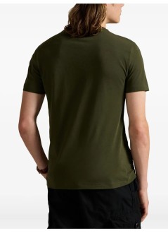 polo ralph lauren camiseta hombre sscncmslm2-short sleeve-t-shirt - 710671438180 company olive c9760