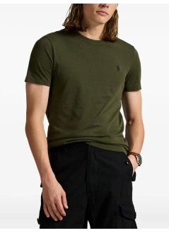 polo ralph lauren camiseta hombre sscncmslm2-short sleeve-t-shirt - 710671438180 company olive c9760