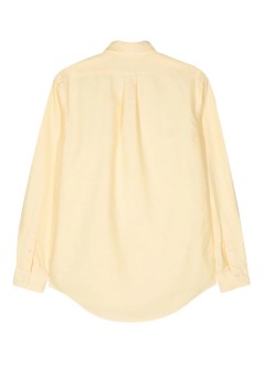 polo ralph lauren shirt mancubdppcs-long sleeve-sport shirt - 710805562003 yellow oxford