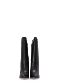 polo ralph lauren bota mujer leannah boots mid boot - 802942516001 black