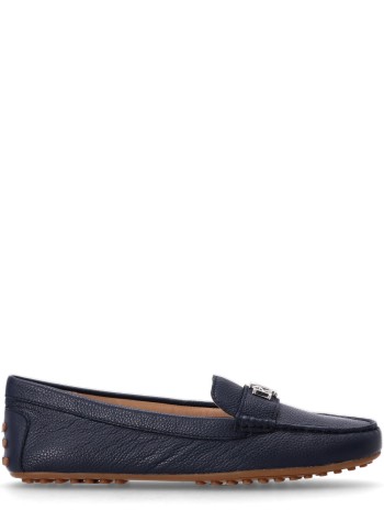polo ralph lauren casual womanbarnsbury flats driver - 802942768007 refined navy