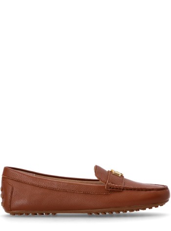 polo ralph lauren casual womanbarnsbury flats driver - 802942768002 lauren tan