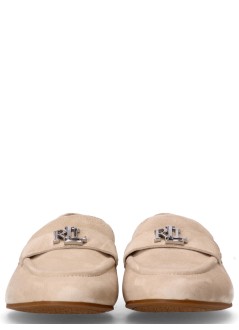 polo ralph lauren casual womanaveri iii flats loafer - 802946809010 sand dune