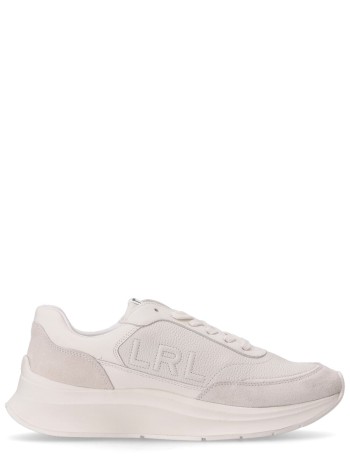 polo ralph lauren sneaker womanfranky sneakers low top lace - 802969384001 snow white bianco