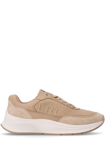 polo ralph lauren sneaker womanfranky sneakers low top lace - 802974376001 sand dune sand dune