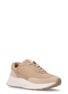 polo ralph lauren sneaker womanfranky sneakers low top lace - 802974376001 sand dune sand dune