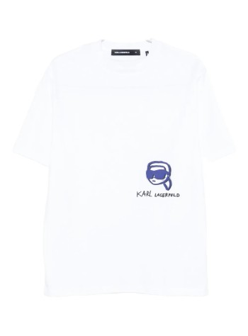 karl lagerfeld camiseta hombre t-shirt crewneck - 755144553225 10