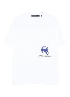 karl lagerfeld camiseta hombre t-shirt crewneck - 755144553225 10