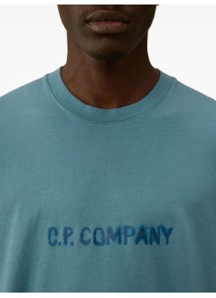 c.p.company t-shirt mant-shirts short sleeve in jersey 30/1 - 19cmts108a006586w 815