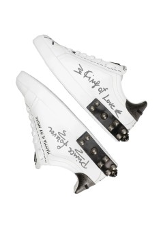 dolce & gabbana sneaker mansneaker bassa vit.nappato+dauh - cs1759ah029 ha9en