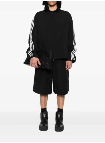 y3 sudadera hombre y-3 hooded track top 3-stripes - jw7354 black 2