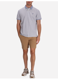 polo ralph lauren polo mansskccmslm12-short sleeve-polo shirt - 710974596002 earth blue white